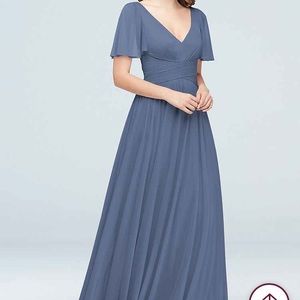 Size 12 Flutter Sleeve Crisscross Dress